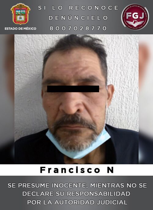 #Por secuestro procesan a Francisco "N" en Tecámac: FGJEM