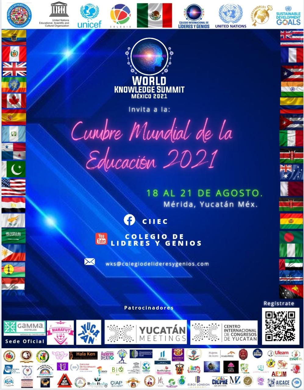 1a Cumbre Mundial de la Educación Mérida Yucatán 