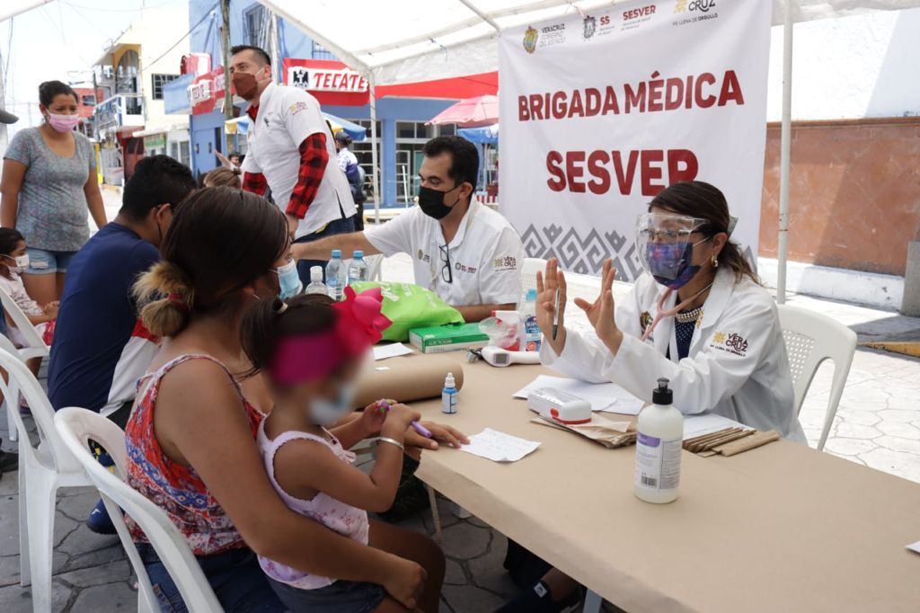 Activa SESVER Brigadas Médicas móviles para damnificado por ’GRACE’