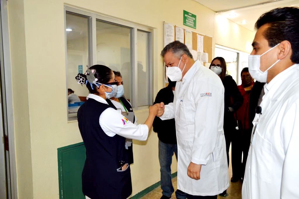 Salud del Edoméx destaca compromiso de trabajadores que laboran en Unidades Médicas Hospitalarias
