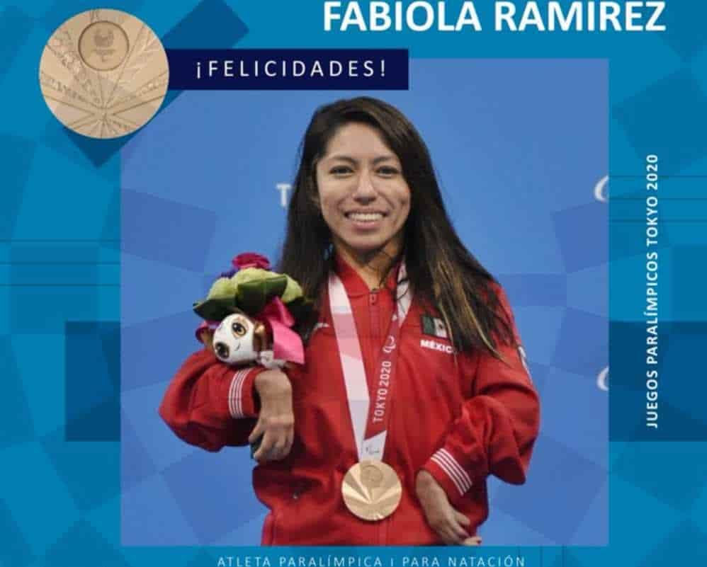 Conquista México primera medalla en Paralimpiada de Tokio