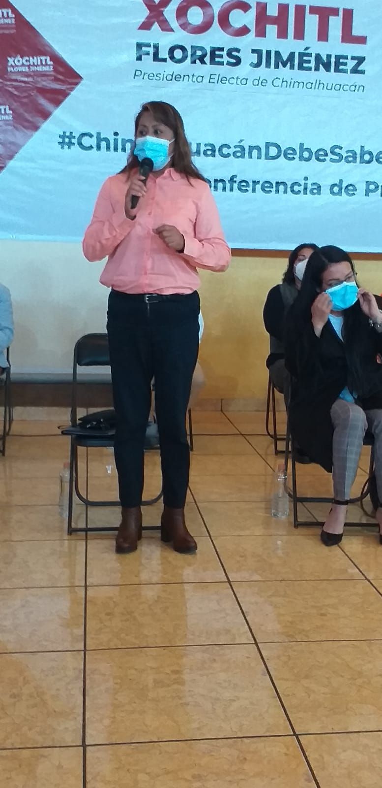 #La alcaldesa electa de Chimalhuacán, Xóchitl Flores Jiménez dice que no tolerara abusos 