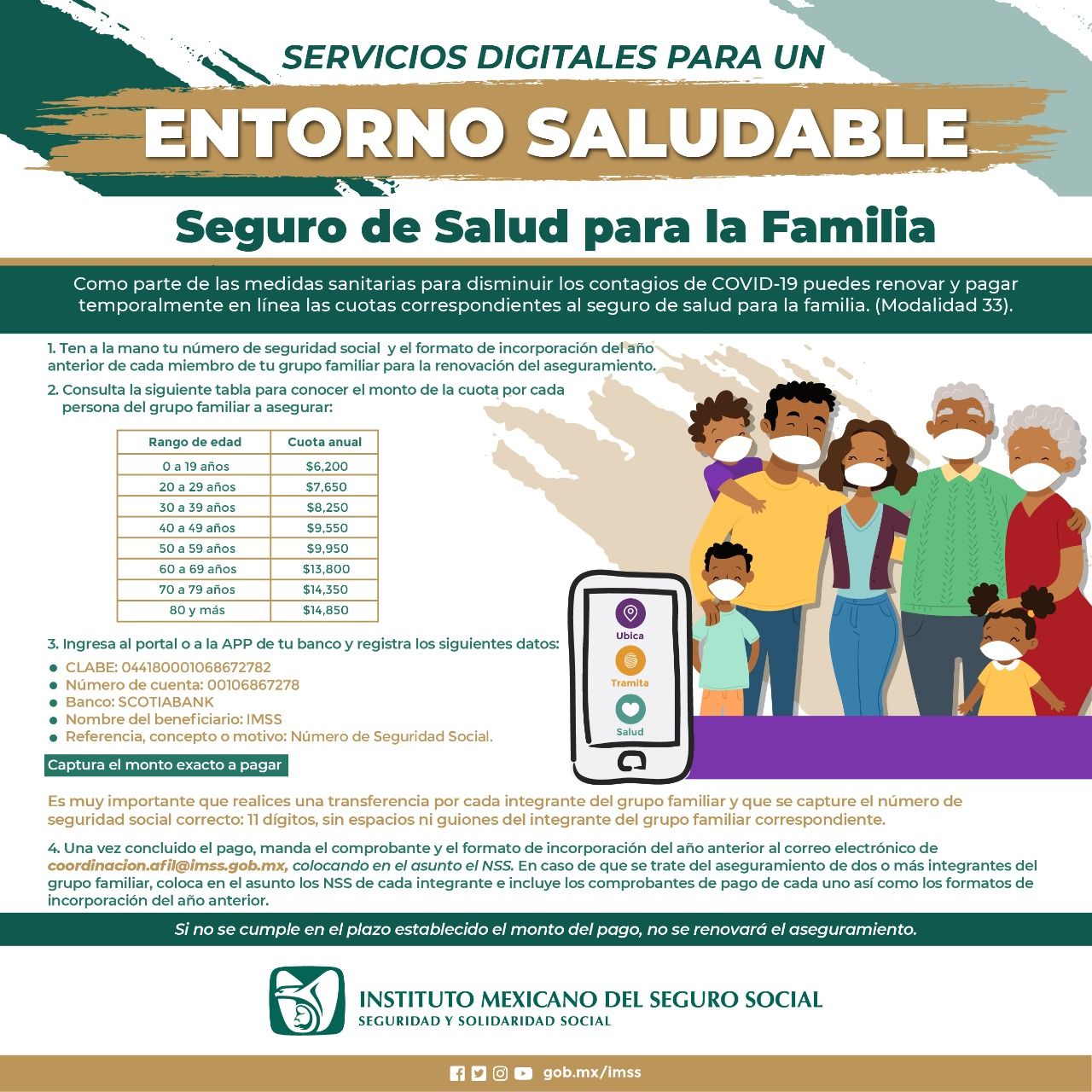 Población sin seguridad social puede obtener el Seguro de Salud para la Familia: IMSS Veracruz Sur