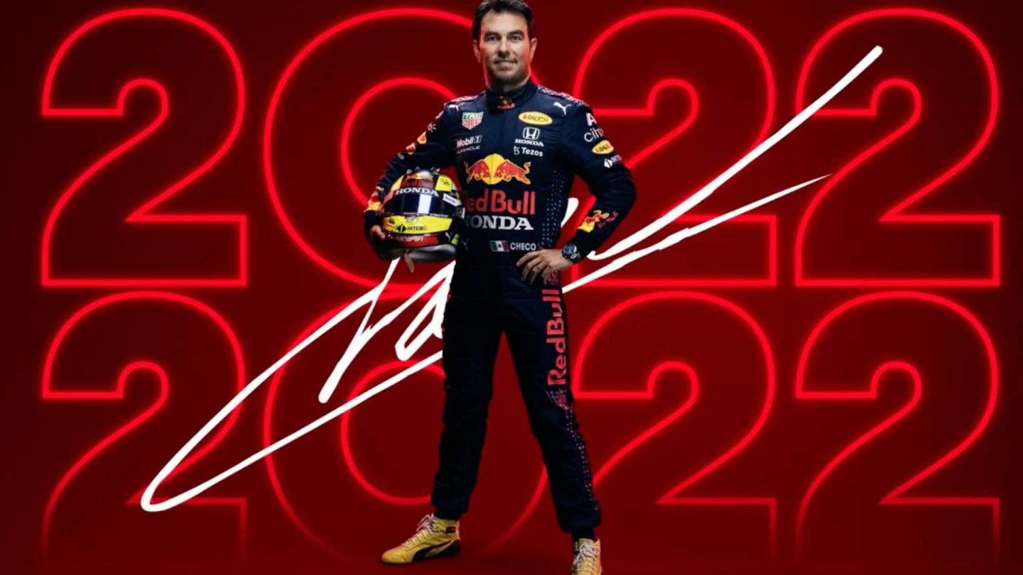 Sergio Pérez renueva con Red Bull; seguirá con el equipo en 2022
