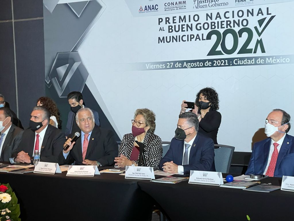 Reconocen alcaldes del país gestión de Adela Román Ocampo al frente de la CONAMM 

