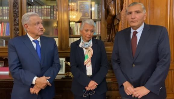 Gobernador de Tabasco Adán Augusto López Hernández toma cargo como Secretario de Gobernación