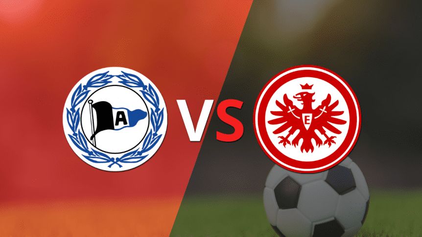 Empate a uno entre Arminia Bielefeld y Eintracht Frankfurt (1-1)
