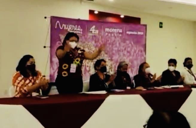 Marisol Bazán, referente de Guerrero en reunión nacional de mujeres Morena 