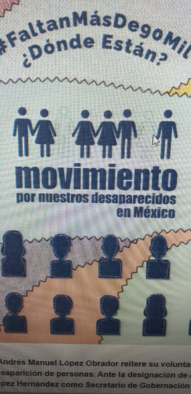 #Más de 90 mil personas desaparecidas en México: Nosotrxs les buscamos, 