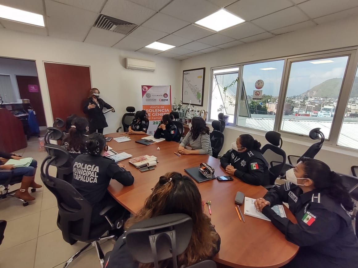 #Personal del ayuntamiento de Ixtapaluca obtiene certificación para orientar a víctimas de violencia