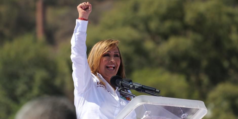 Lorena Cuéllar toma protesta como gobernadora de Tlaxcala