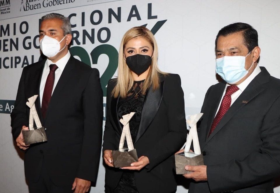 Recibe Chicoloapan Premio Nacional del Buen Gobierno Municipal 2021