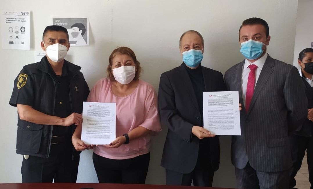 # La policía de Chimalhuacán firma convenios para facilitar búsqueda de personas