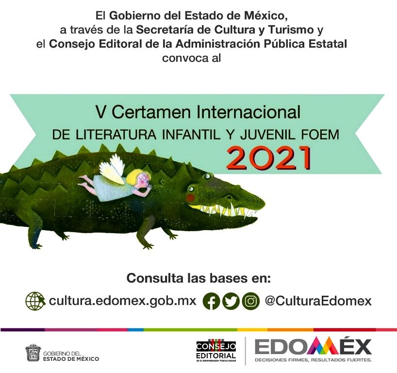 La Secretaria de Cultura y Turismo invita a participar en las convocatorias infantil y juvenil de literatura y ’Laura Méndez de Cuenca 