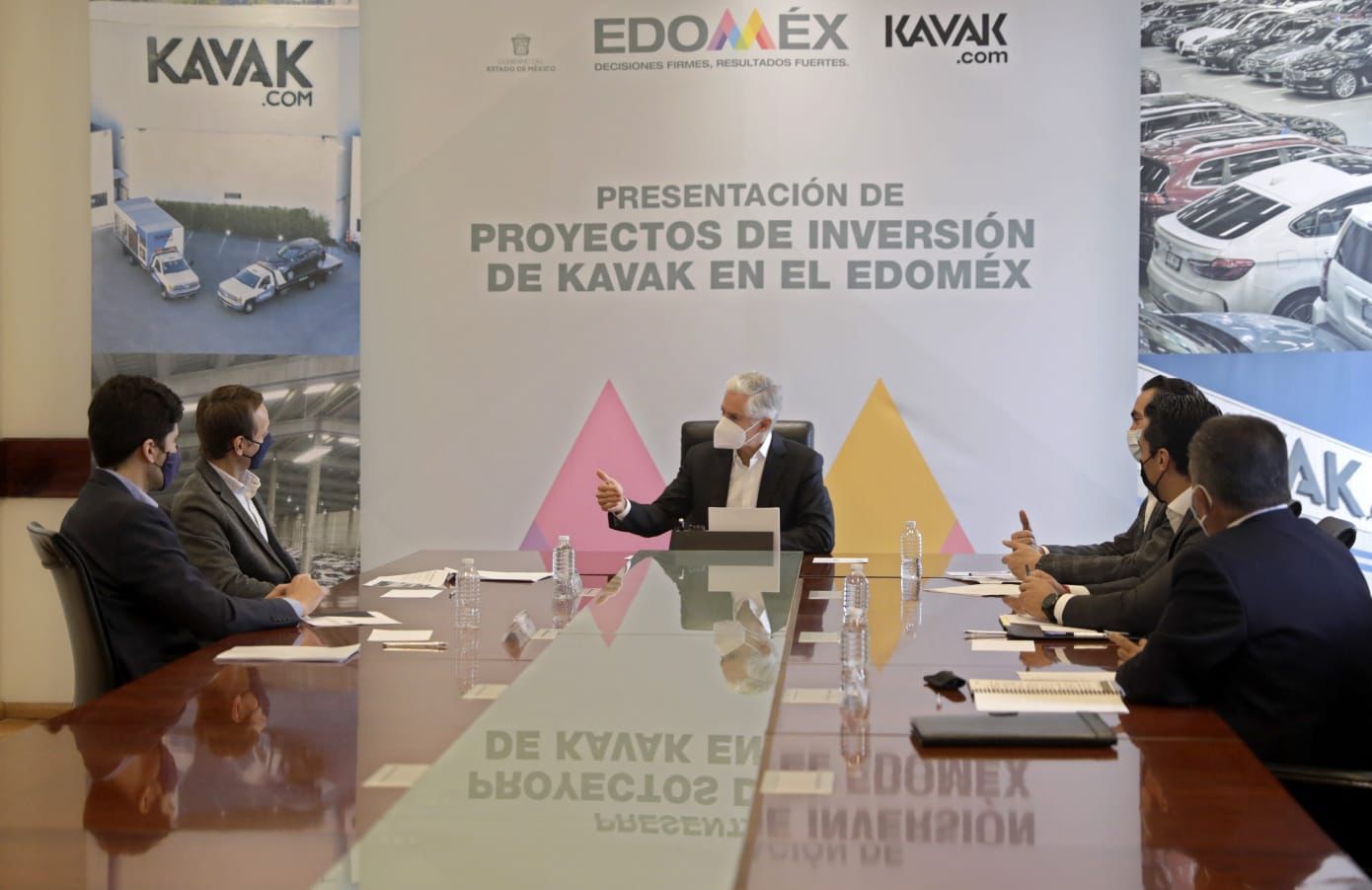 Informa Alfredo del Mazo inversión por más de 2 mil millones de pesos de Kavak en Edoméx 