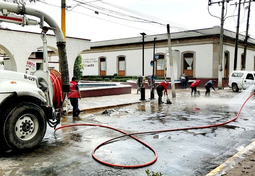 El Grupo Tláloc trabaja en municipios del Valle de México afectados por las lluvias
