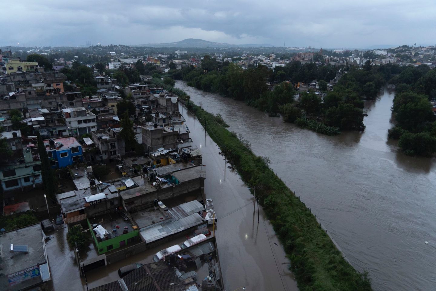 Por inundaciones, declaran zona de desastre a Tlahuelilpan, Hidalgo; aplican plan DN-III