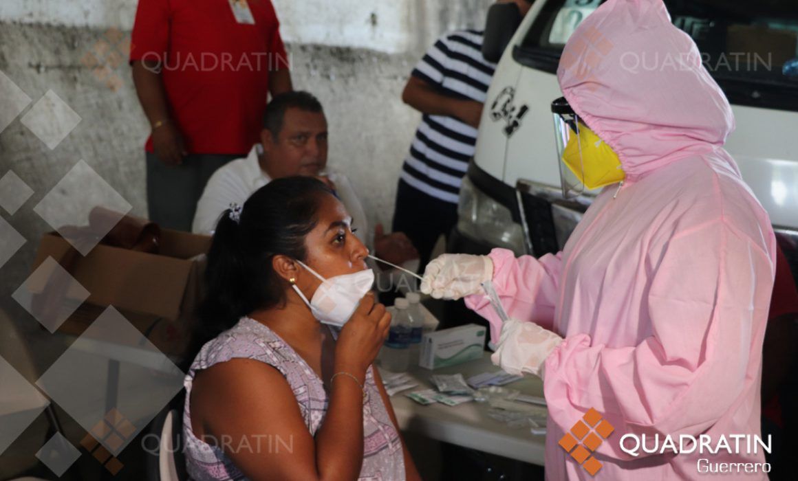 Guerrero registra 559 nuevos casos de Covid; hay 223 hospitalizados