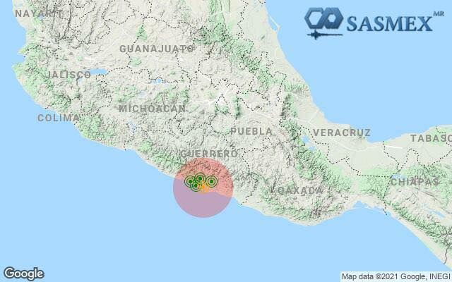 Esta mañana se registra sismo de magnitud 4.2 en Acapulco