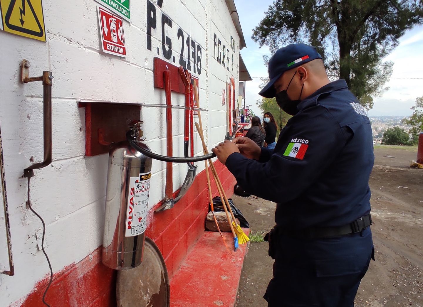 En Chimalhuacan intensifican prevención en unos de pirotecnia durante el mes patrio