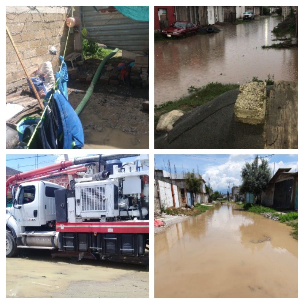 Tras inundaciones en Texcoco, Sandra Luz: ausente
