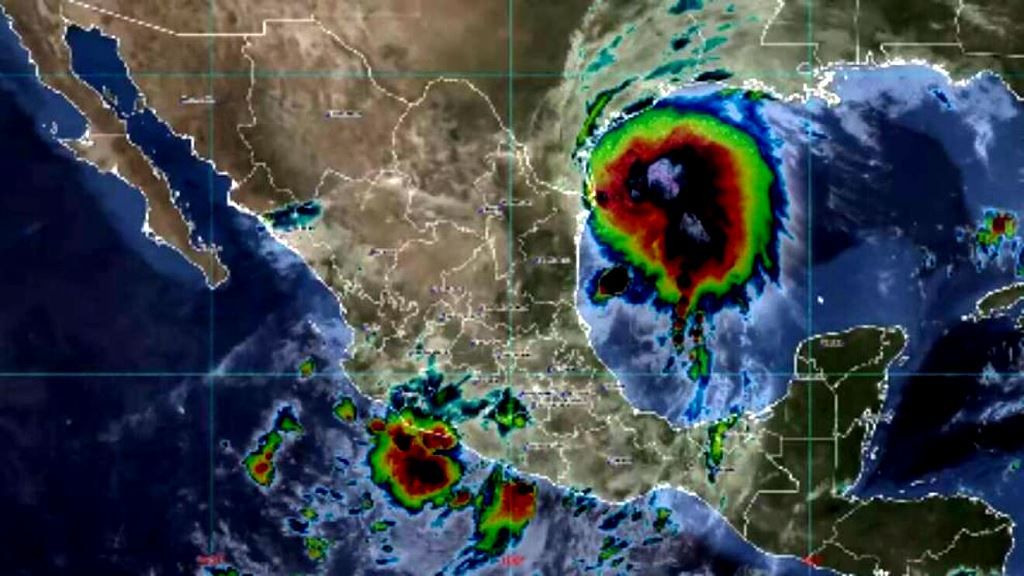 Lluvias torrenciales a intensas en Tamaulipas