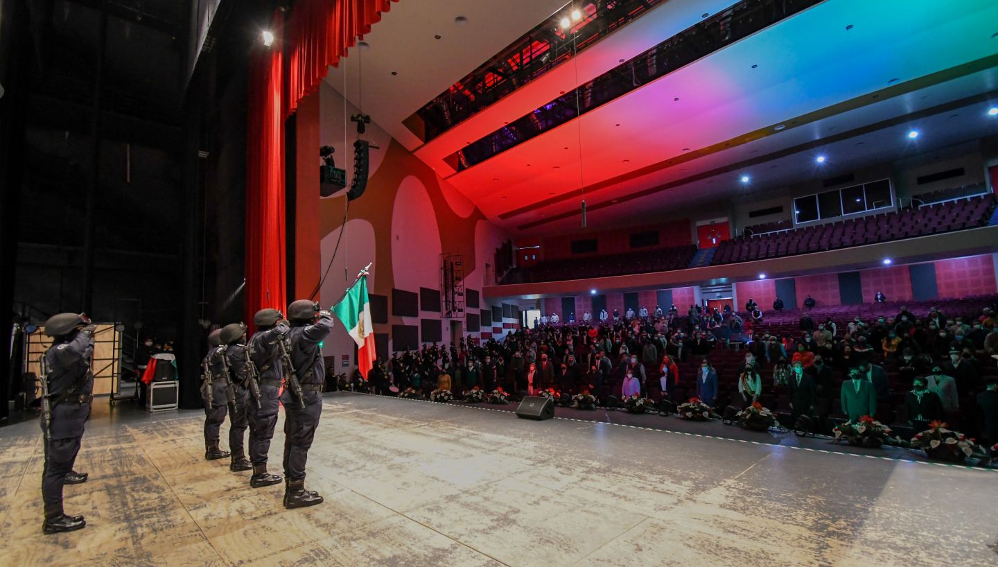 
Gobierno de Chimalhuacan rinde homenaje a los Niños Héroes de Chapultepec
