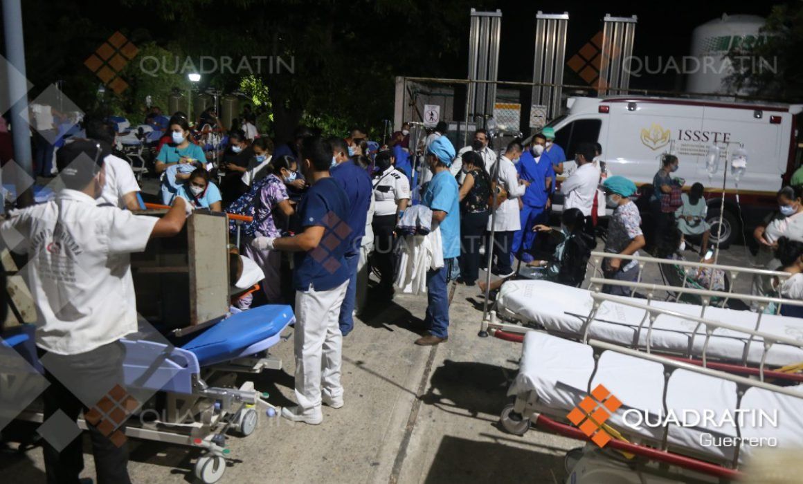 Participan en paro estatal 349 trabajadores del hospital de Zihuatanejo