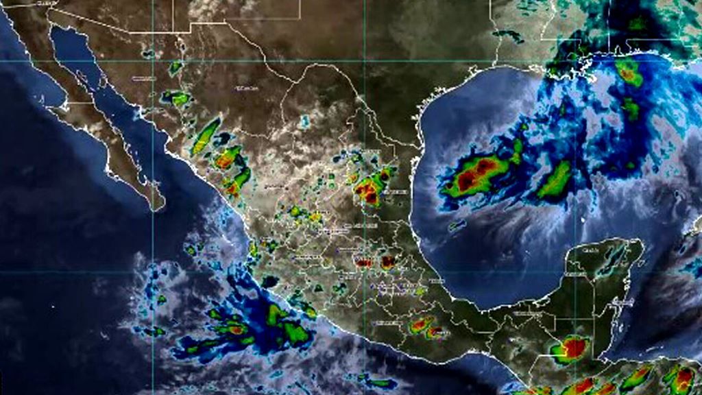 Lluvias muy fuertes en Nuevo León, Tamaulipas