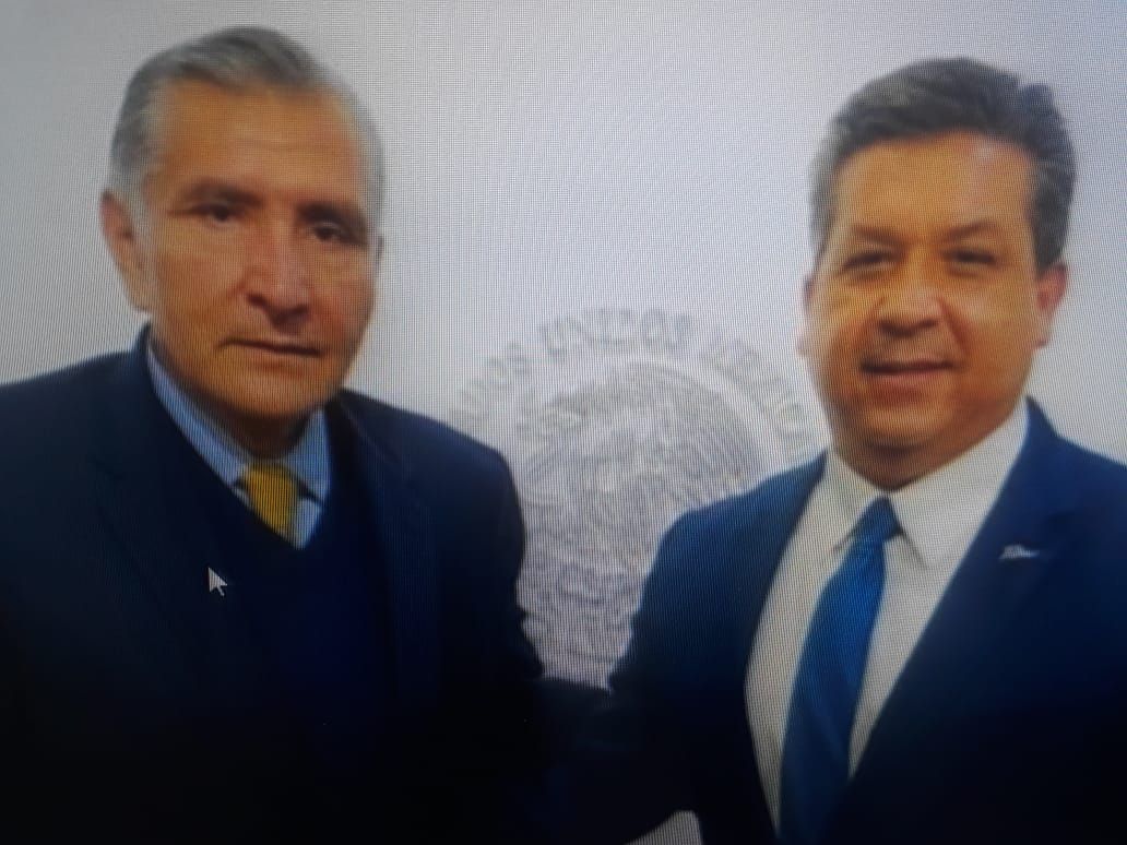 #García Cabeza de Vaca se reunió con el Secretario de Gobernación