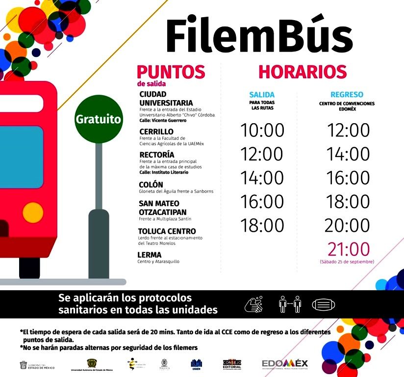 La Feria Internacional del Libro Estado de México El Filembús 