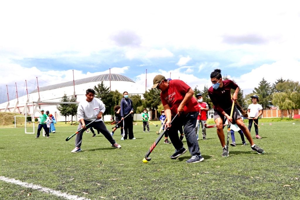 Organizan encuentro de hockey sobre pasto en Centro de Formación de este Deporte
