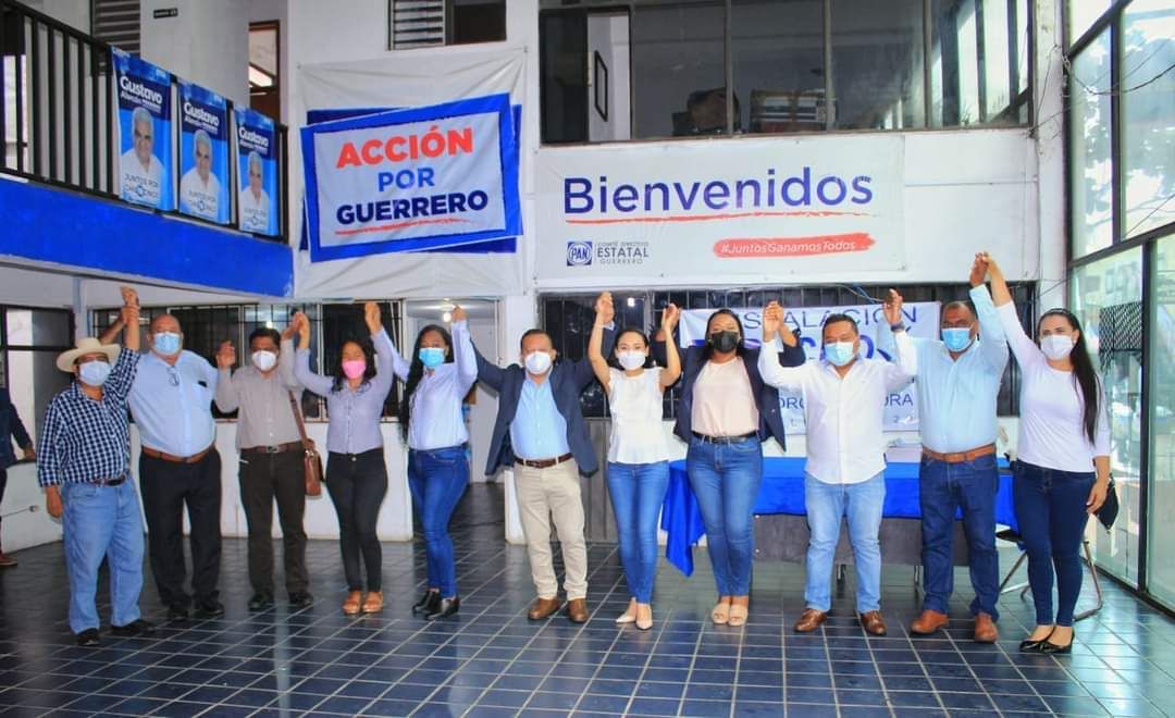 Encabeza Eloy Salmerón planilla de unidad por la dirigencia del PAN en Guerrero 
