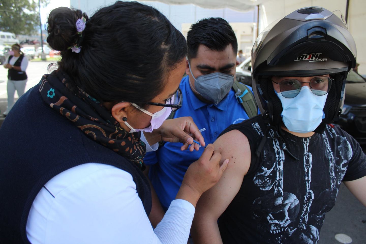 Amplia y responsable participación de Jóvenes Texcocanos de 18 A 29 años en la jornada de Vacunación