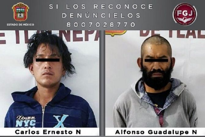 En Nicolas Romero la FGJEM investiga a dos por presunto homicidio de una mujer
