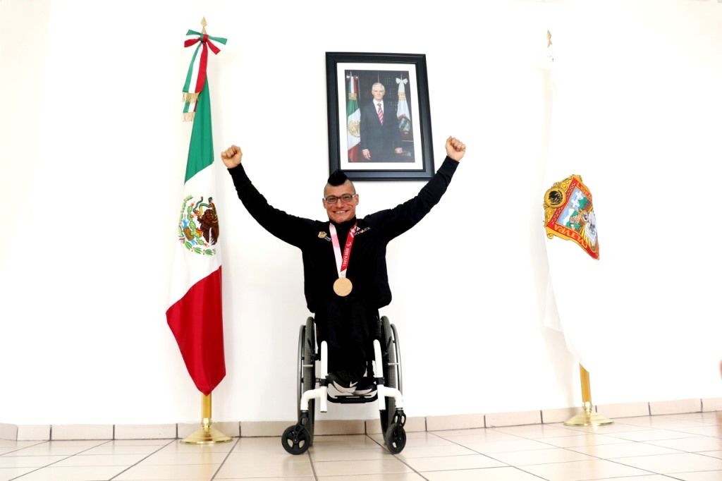 Juan Pablo Cervantes busca el oro paralímpico en las próximas justas deportivas