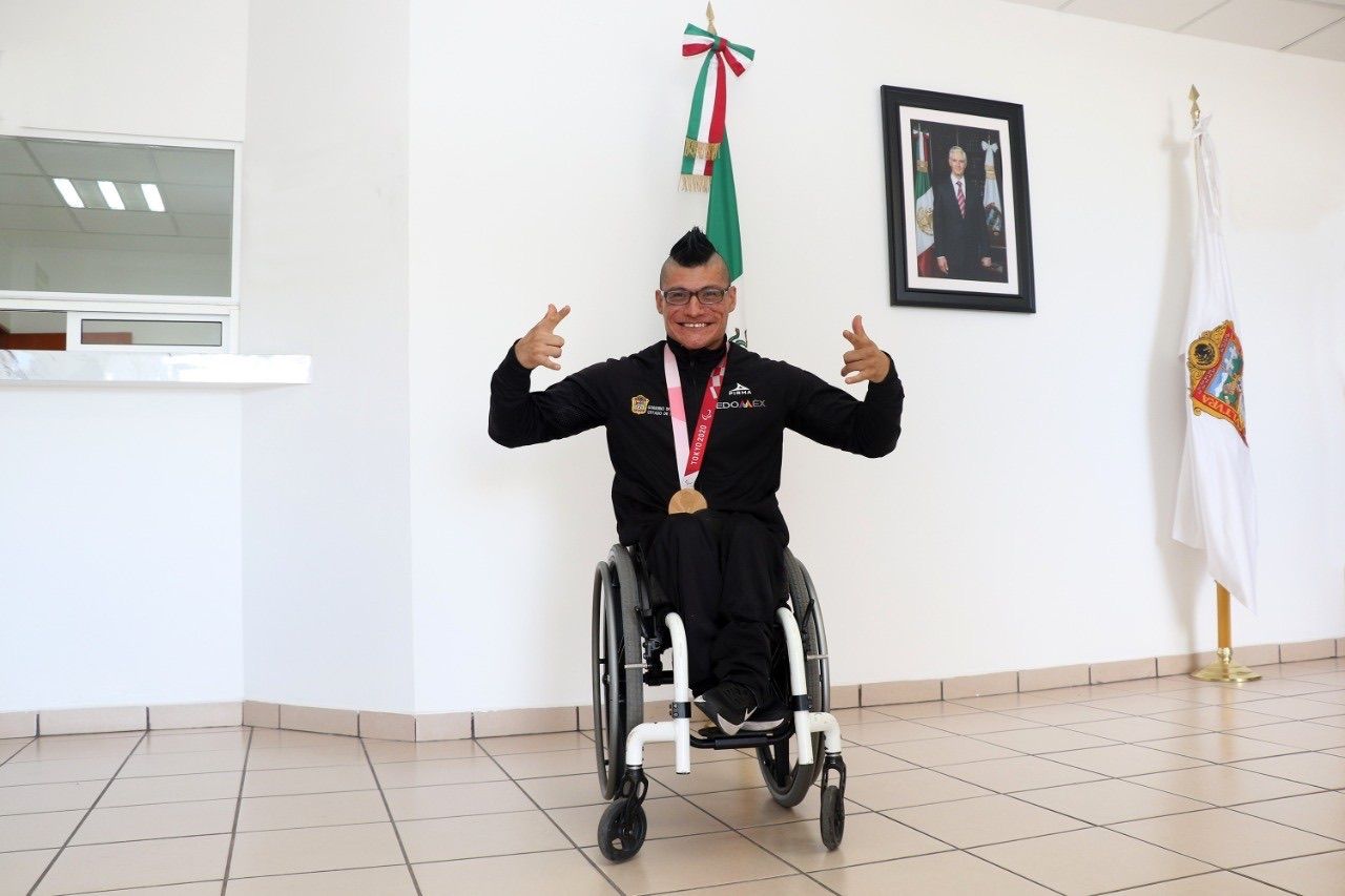 Busca Juan Pablo Cervantes él oró  paralimpico en las próximas juntas deportivas 