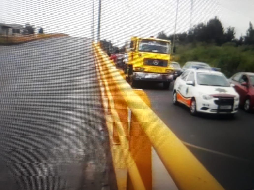 #Otra vez resulto afectado por el sismo el puente número 2 del Periférico Neza- Ecatepec 