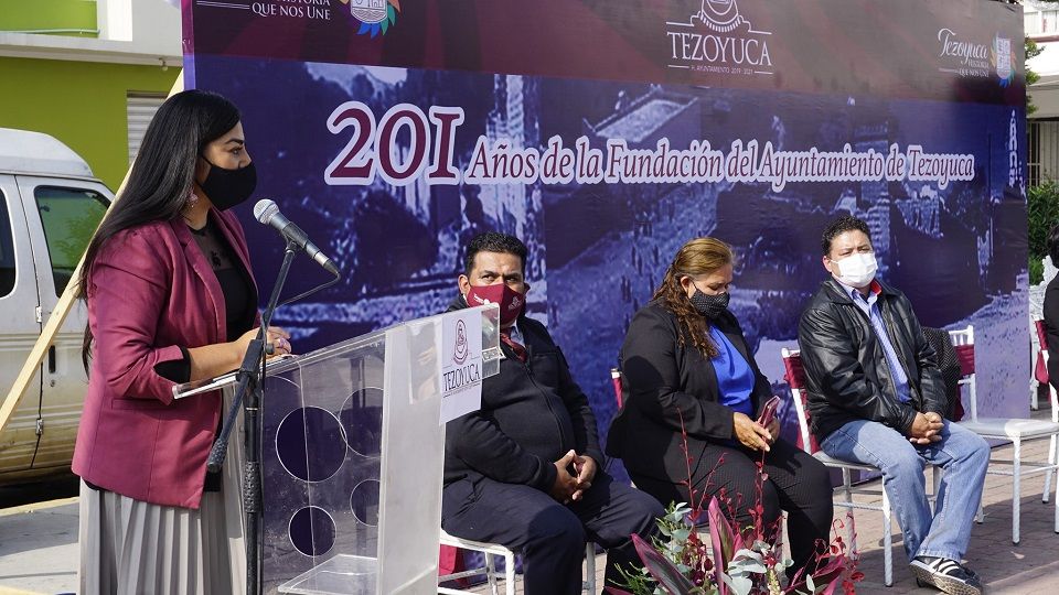 Conmemora 201 Aniversario de la fundación del Ayuntamiento de Tezoyuca