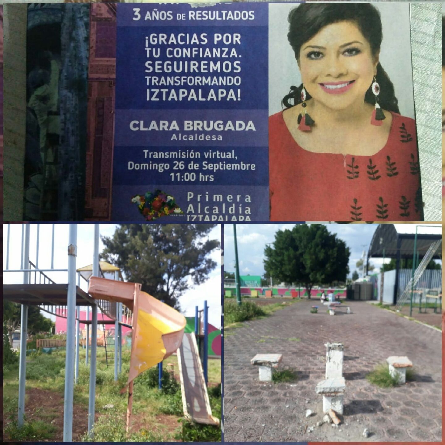 #Así gobierna MORENA Clara Brugada en la Unidad Ermita Zaragoza, Iztapalapa
