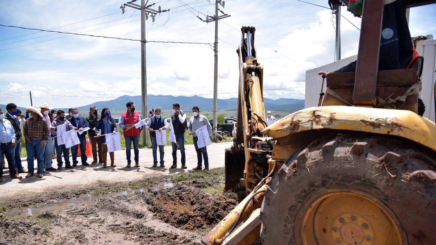 Construye GEM infraestructura hidráulica en Chapa de Mota para beneficio de 5 mil 300 habitantes 