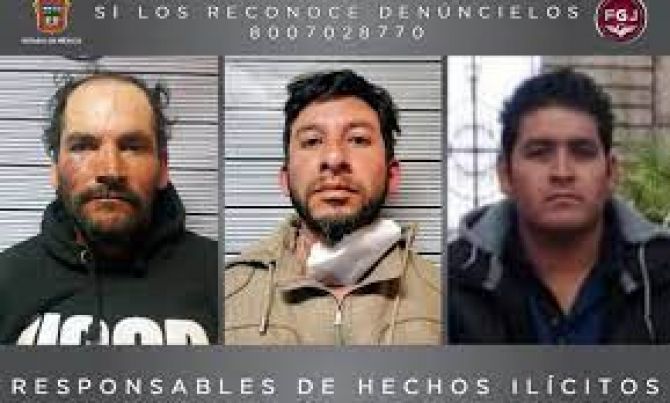 
|																													En Toluca por ’violines’ en diferentes partes del Edomex tercia de degenerados fueron sentenciados
