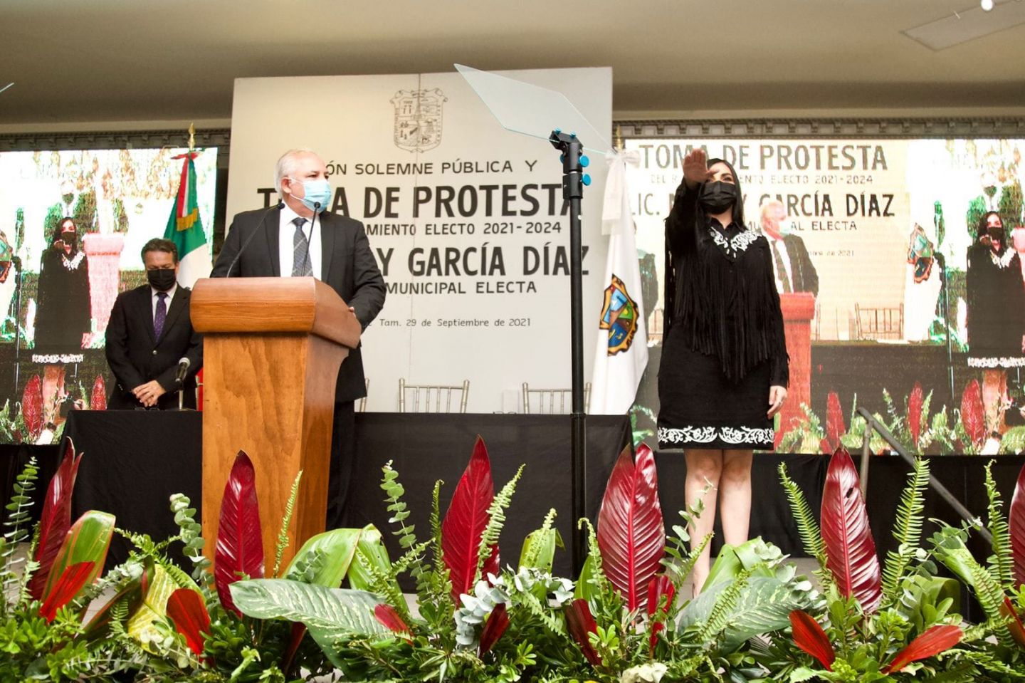 Toma Protesta Nataly García como Alcaldesa de Díaz Ordaz