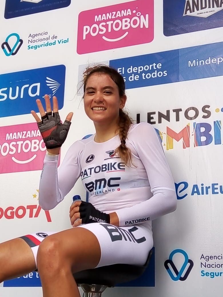 Mexicana en el podio de la Vuelta Femenina a Colombia
