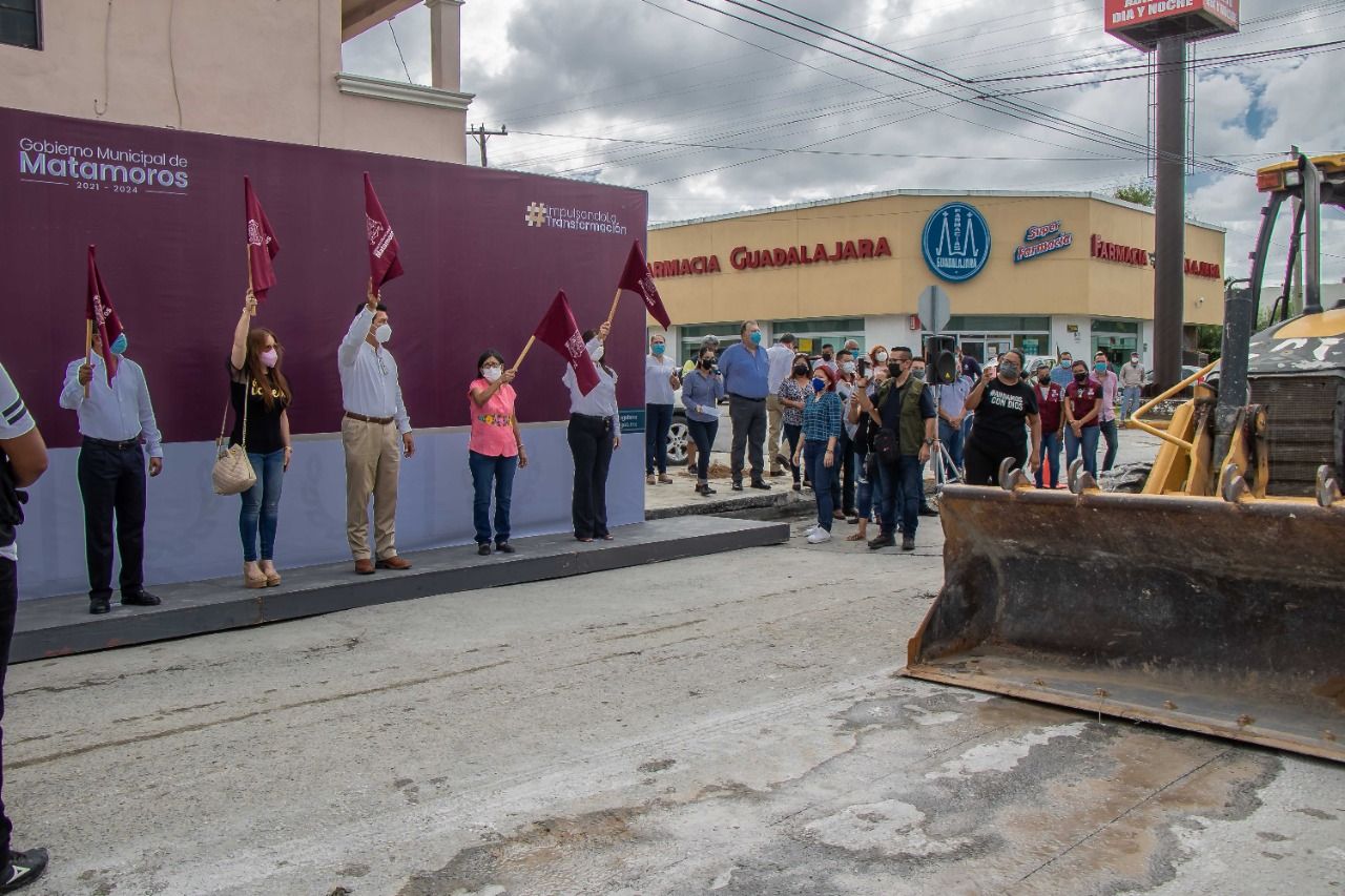 Activa Gobierno de Matamoros obras 
con inversión superior a los 7 MDP 
