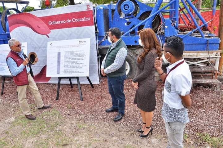 Nuevo pozo de agua en Coacalco beneficiará a cientos de personas de la localidad
