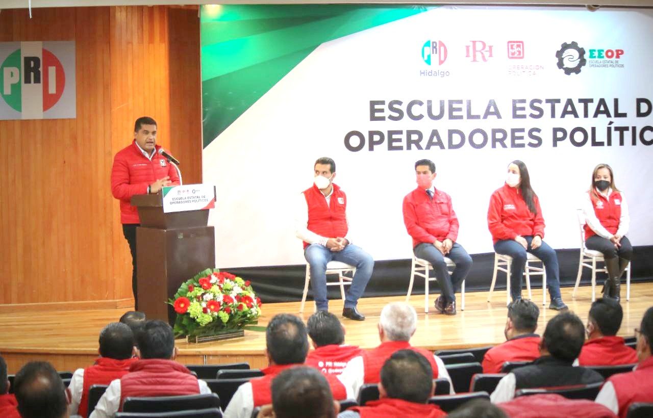 PRI Hidalgo inaugura escuela estatal de operadores políticos 