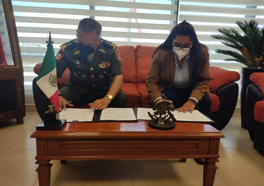 Sandra Luz Falcón, su prioridad la seguridad para los Texcocanos con la Guardia Nacional