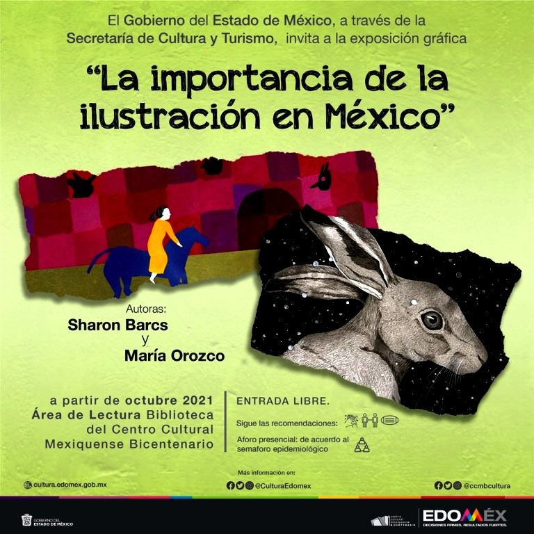 El CCMB exhibe exposición ’La importancia de la ilustración en México’