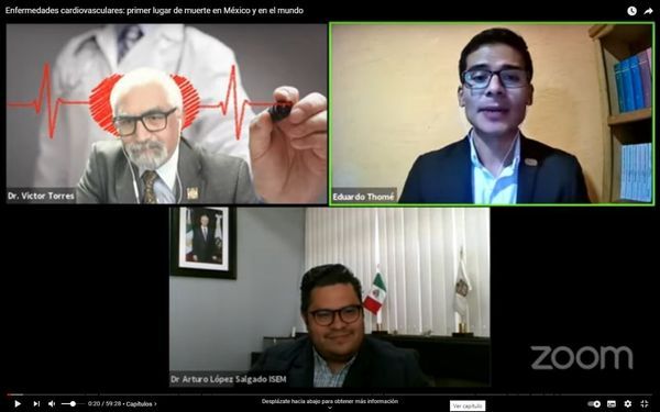 Destaca Salud Edoméx acciones preventivas para reducir riesgos de enfermedades Vasculares